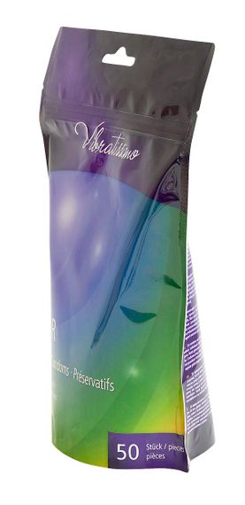Презервативи - Vibratissimo Color, 50 шт. | Зображення 1