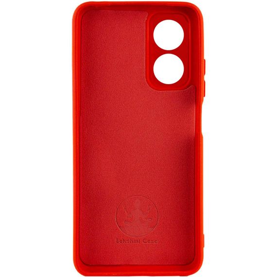 Чохол Silicone Cover Lakshmi Full Camera (A) для Oppo A17 Червоний / Red | Зображення 1