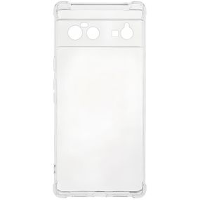 TPU чохол GETMAN Ease logo посилені кути Full Camera для Google Pixel 6 Безбарвний (прозорий)