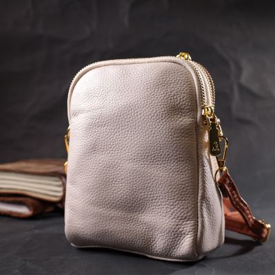 Сумка Vintage З натуральної шкіри Біла (22270) | Зображення 1