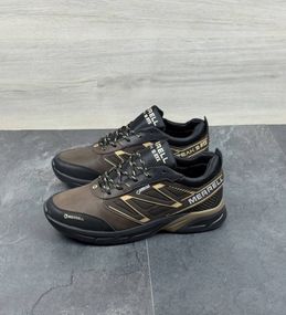 Шкіряні кросівки Merrell весна/осінь колір коричневий