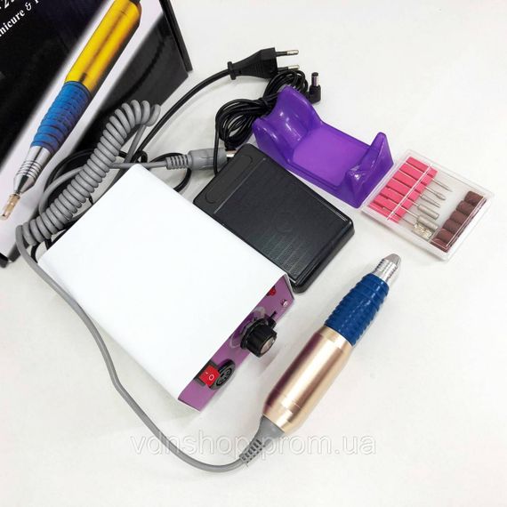 Манікюрний апарат з підсвічуванням, Манікюрний фрезер з підсвічуванням, Педикюрні апарати QZ-49 | Зображення 1