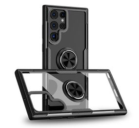 Чохол Primolux Ring Magnetic Stand для Samsung Galaxy S23 Ultra (SM-G918) - Black