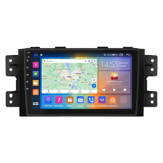 Штатна магнітола Lesko для Kia Mohave I 2008-2016 екран 9" 2/32Gb CarPlay 4G Wi-Fi GPS Prime Киа
