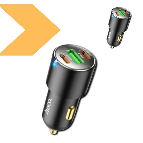 Автомобільний зарядний пристрій швидкої зарядки XPRO Hoco NZ6 PD45W (37361-01_271) | Зображення 1