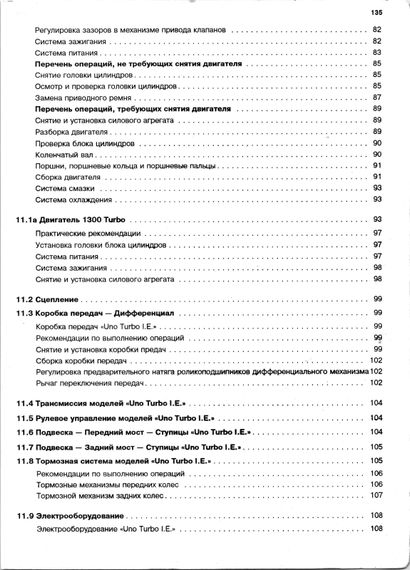 Fiat Uno. Посібник з ремонту. Книга | Зображення 8