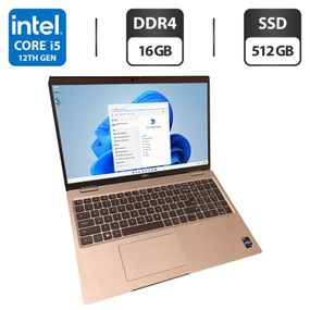 Ноутбук Dell Latitude 5530 / 15.6" (1920x1080) IPS / Intel Core i5-1235U (10 (12) ядер по 1.3 - 4.4 GHz) / 16 GB DDR4 / 512 GB SSD / Intel Iris Xe Graphics / WebCam б/у