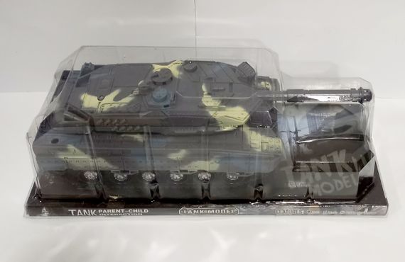Танк 383-23 D/24D/24D1 Tank Model, світло, інерція, у слюді (6983903110455) Сірий
