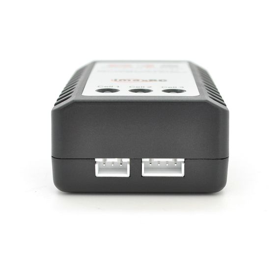 Зарядний пристрій B3Mini для літієвих акумуляторів 2S-3S DC 7.4V/11.1V 750mA/Max, з індикацією, BOX + перехідник | Зображення 2