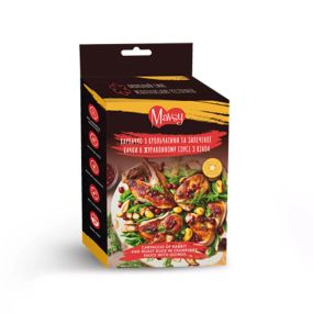 Ласощі для собак від 3-х місяців Mavsy Refined jerky CARPACCIO OF RABBIT AND ROAST DUCK IN CRANBERRY SAUCE карпаччо з крольчатини