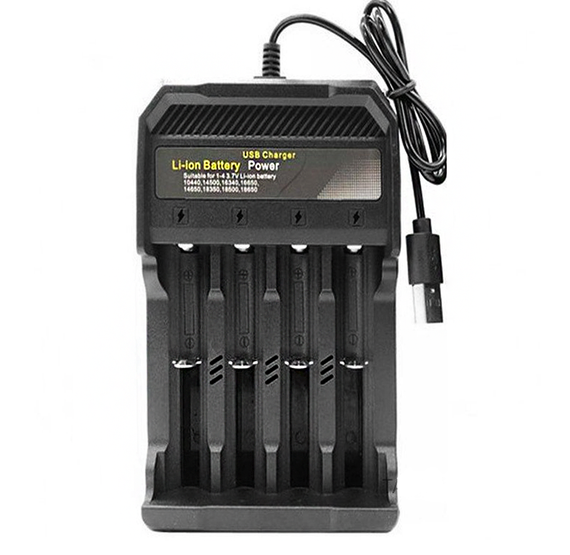 Универсальная зарядка для Li-Ion аккумуляторов MS-5D84A . Для АКБ 18650, 26650 и др.