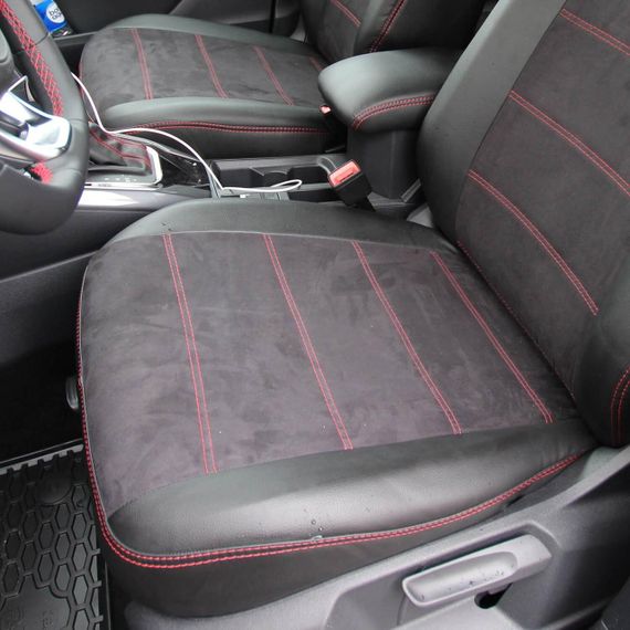 Чохли на сидіння з екошкіри та антари Citroen C1 I (AB10) 2005-2014 EMC-Elegant | Зображення 1