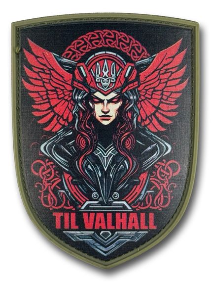 ПАТЧ (НАШИВКА) "Til Valhall" ПВХ