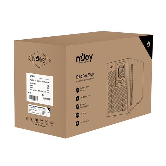 Пристрій безперебійного живлення nJoy Echo Pro 2000VA (UPOL-OL200EP-CG01B) | Зображення 4