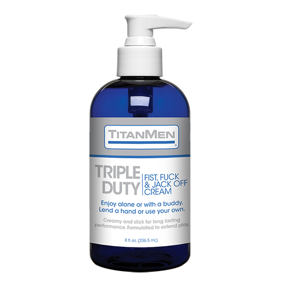 Густа змазка для фістингу Doc Johnson TitanMen - Triple Duty (240 г) Sex Aura