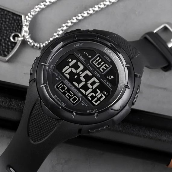 Skmei 1656 All Black | Зображення 3