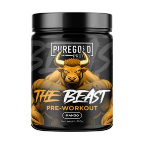 Предтренировочный комплекс Pure Gold Beast Pre-Workout 300 g (Mango)
