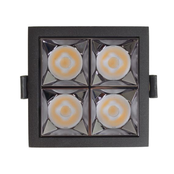 Светильник точечный LED HDL-DT 203/5*4W NW BK | Зображення 3