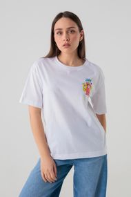 Футболка жіноча LAWA P-WB02340 S Білий (2000990462794)