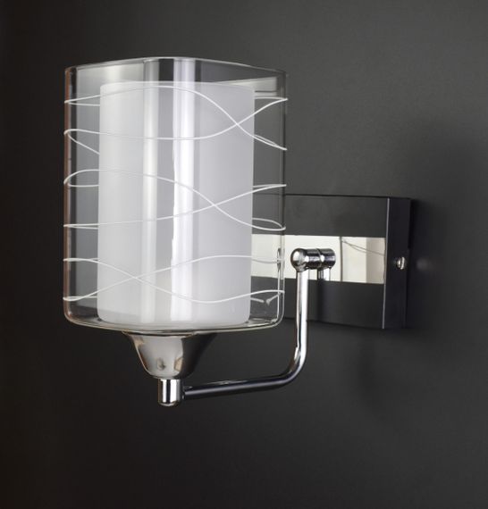 Бра настінна 25903 Чорний 20х12х21 см. | Зображення 1