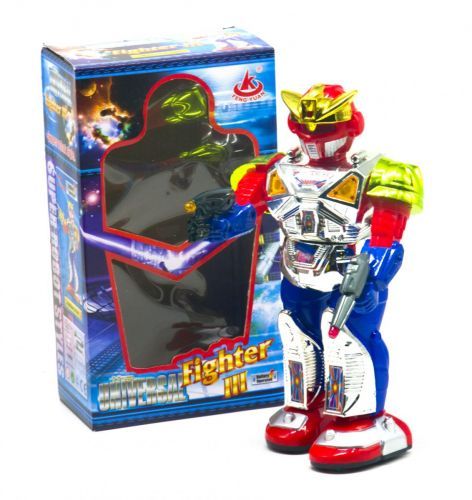 Уцінка. Робот на батар. 28035 (77673) (36шт) ходить, говорить, в кор. 15 * 27,5 * 8,5 см - не працює.