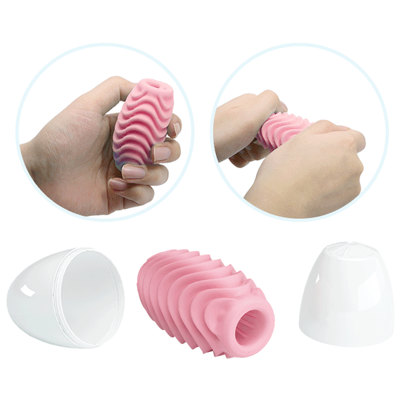 Мастурбатор - Pretty Love Passionate Double-Sided Egg sexstyle | Зображення 6