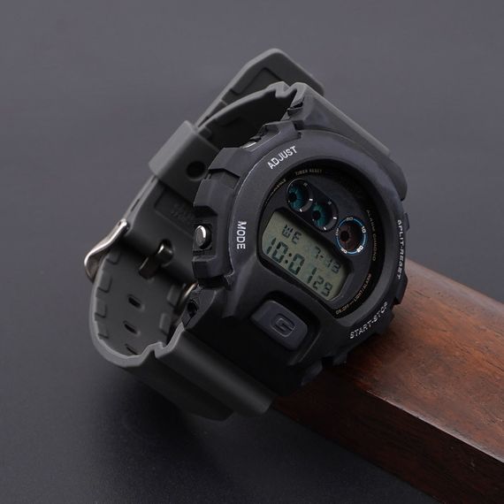 Ремешок для Casio G-Shock DW-5600/6900/G-5600/GW-M5610 Red Black | Зображення 8