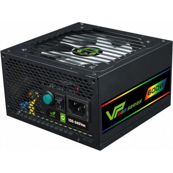Блок живлення Gamemax 600W (VP-600-M-RGB) | Зображення 1