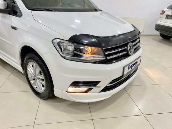 Дефлектор капота (EuroCap) для Volkswagen Caddy 2015-2020 гг | Зображення 5