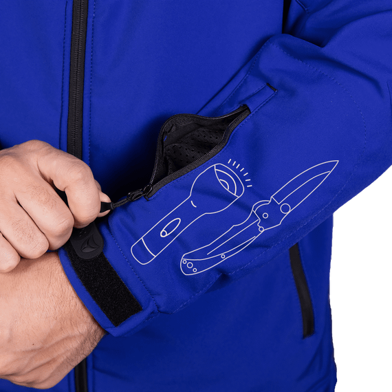 Куртка Rubicon SoftShell Синя (7493), L | Зображення 9