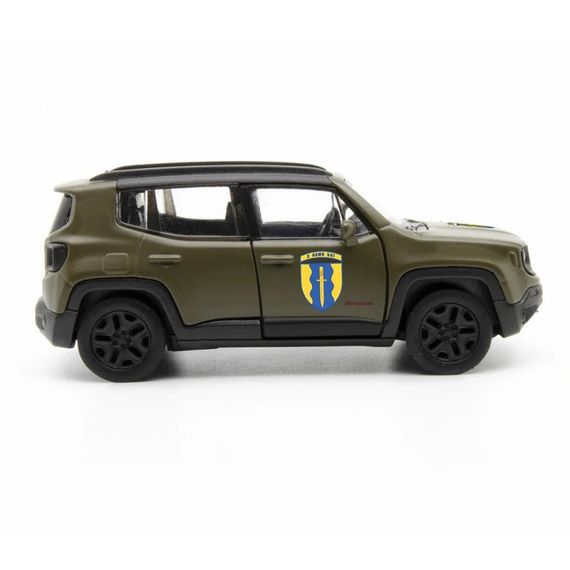 Автомодель серии «Шевроны Героев» JEEP RENEGADE TRAILHAWK - «АЙДАР» TechnoDrive 250351W | Зображення 1