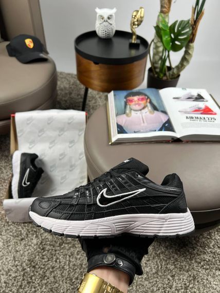 Кросівки P-6000 W Black White , текстиль , В'єтнам | Зображення 7