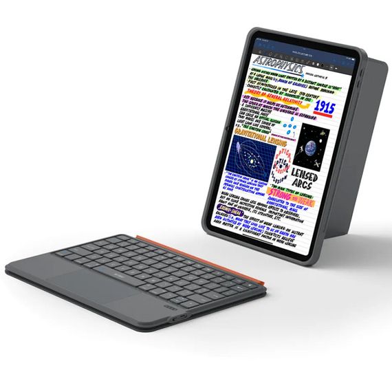 Клавіатура-чохол WIWU MK-005 3 in 1 for iPad Pro 11" (2024) Bluetooth Grey | Зображення 5