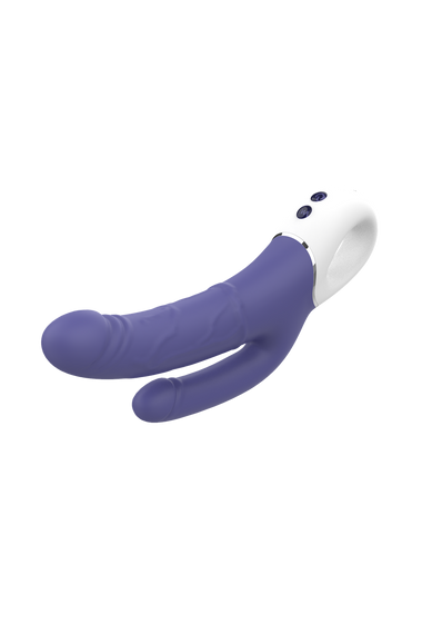 Двойной вибратор Dream Toys VIBES OF LOVE DOUBLE PLEASURE Sex Aura | Зображення 7