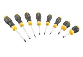 Набір з восьми викруток Stanley CushionGrip (STHT16167-0)