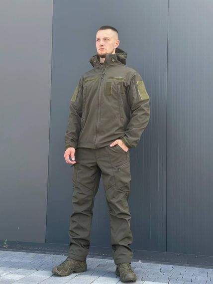 Штани олива софтшел Military | Зображення 1