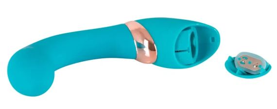 Вібратор для точки G бірюзовий (Jülie) Sex Aura | Зображення 3