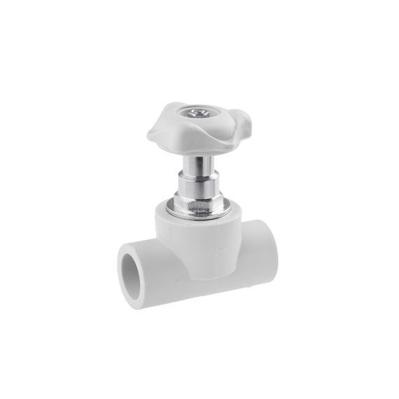 Вентиль прямоточний PPR GrandiTherm 25 мм