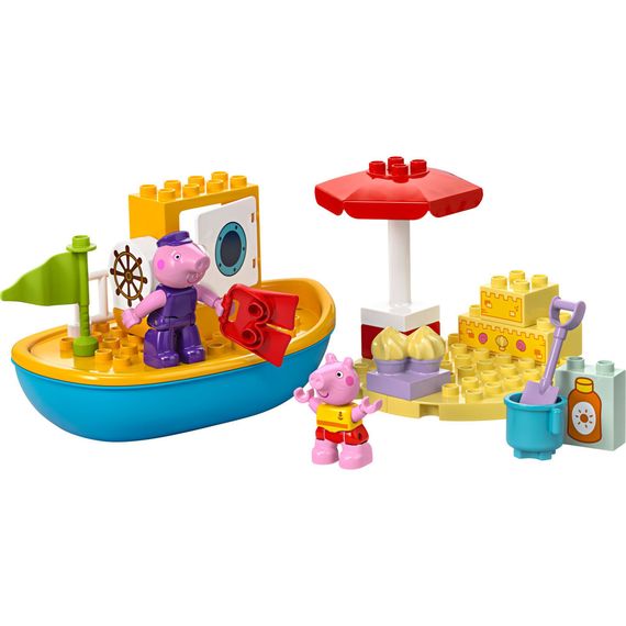 Конструктор LEGO DUPLO Peppa Pig Морська прогулянка Пеппи на човні (10432) | Зображення 1