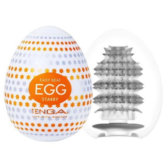 Набір мастурбаторів-яєць Tenga Egg Standard 3 Pack 1 (Wavy, Starry, Cubic) Sex Aura | Зображення 2
