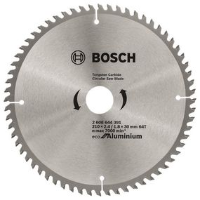 Диск Bosch пиляльний Eco for Aluminium 210x2.4x30-64T (2.608.644.391)