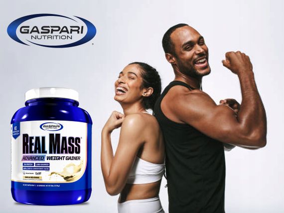 Гейнер Gaspari Nutrition Real mass 2270 g (Vanilla) | Зображення 1
