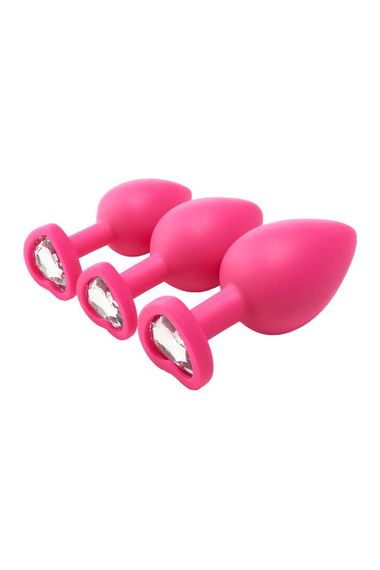 Набір анальних пробок Dream Toys FLIRTS PINK Sex Aura | Зображення 3