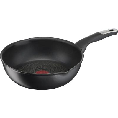 Сковорода Tefal Unlimited, 22см, алюміній, бакеліт, чорний (G2557572)