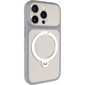 Чохол Ummi Full Camera with Magnetic Fit HQ Ring для Apple iPhone 13 Pro (6.1") Grey