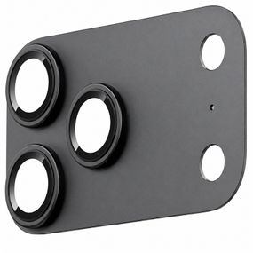 Захисне скло BlueO Metal Block на камеру для Apple iPhone 18 Pro Max (6.9") Чорний / Black