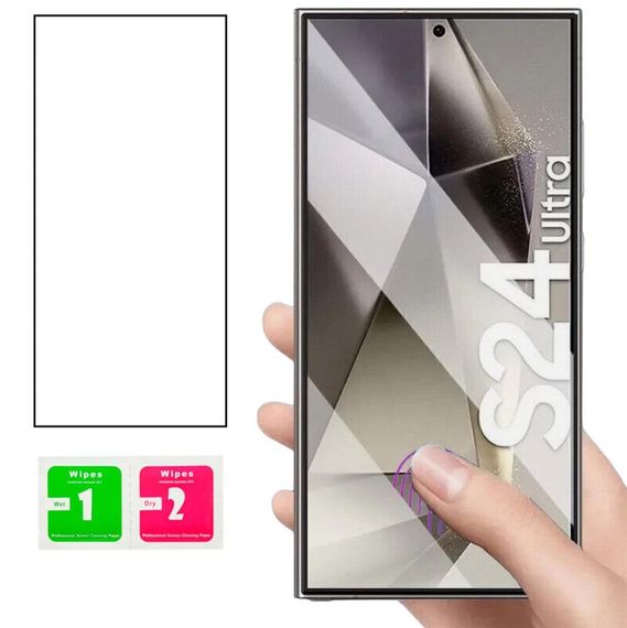 Захисне скло Full Glue для телефону Samsung Galaxy S24 Ultra (SM-S928) - Black | Зображення 2