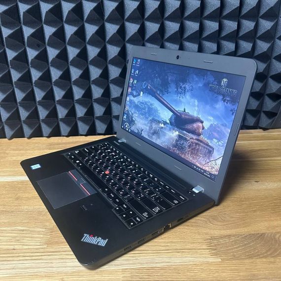 Ноутбук Б-клас Lenovo ThinkPad E460 / 14" (1366x768) TN / Intel Core i5-6200U (2 (4) ядра по 2.3 - 2.8 GHz) / 8 GB DDR3 / 128 GB SSD / Intel HD Graphics 520 / WebCam б/в | Зображення 3