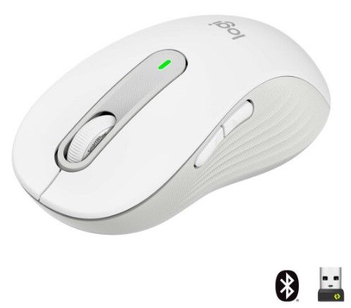Миша Logitech Signature M650 L Wireless Off-White (910-006238) | Зображення 1