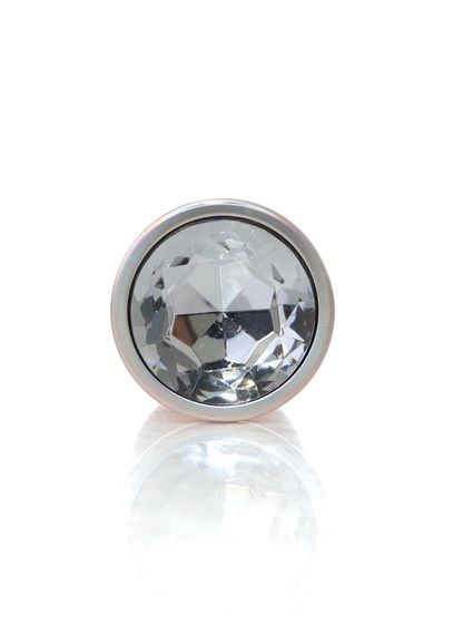 Анальна пробка - Jewellery Pearl Gold Plug Clear L | Зображення 3